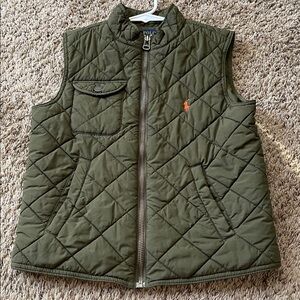 Polo Ralph Lauren Olive Green Vest 6